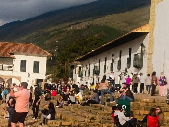 Más de 1.800 vehículos ingresaron al municipio.. Foto: Suministrada