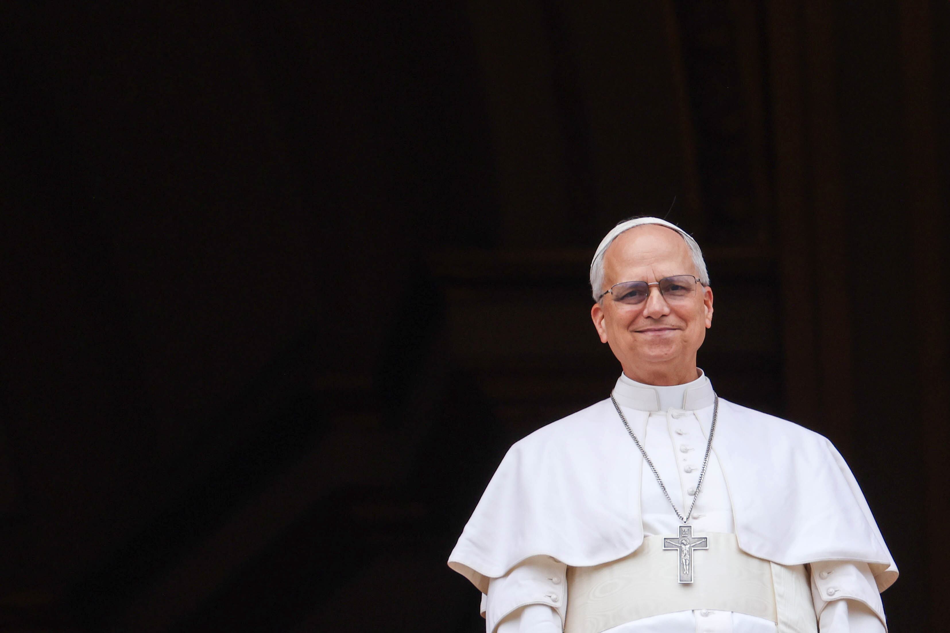 Papa León XIV en la basílica de San Pedro en el Vaticano. FOTO: Franco Origlia/Getty Images