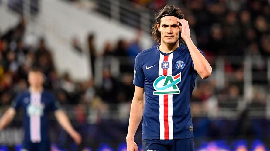Cavani anotó el primer gol del PSG contra el Bordeaux. Foto: Getty Images