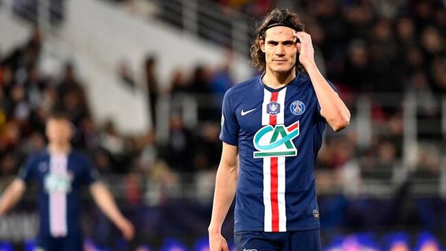 Cavani anotó el primer gol del PSG contra el Bordeaux. Foto: Getty Images