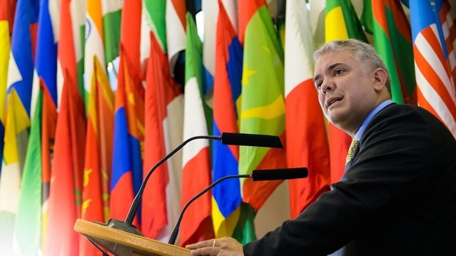 Presidente Duque inicia visita a Brasil con una agenda basada en reactivación económica. Foto: Colprensa