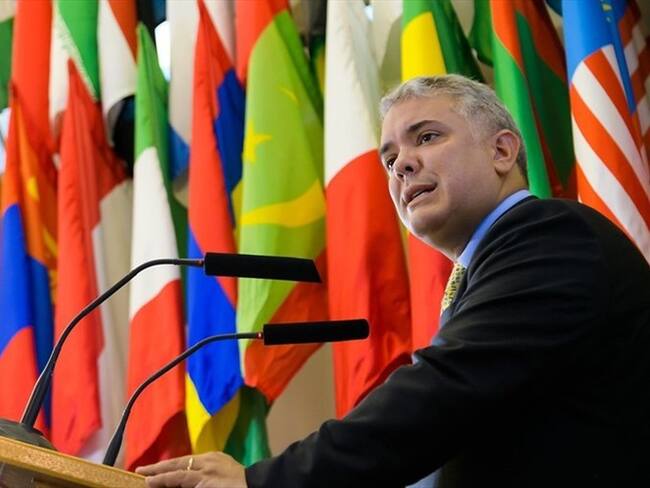 Presidente Duque inicia visita a Brasil con una agenda basada en reactivación económica. Foto: Colprensa