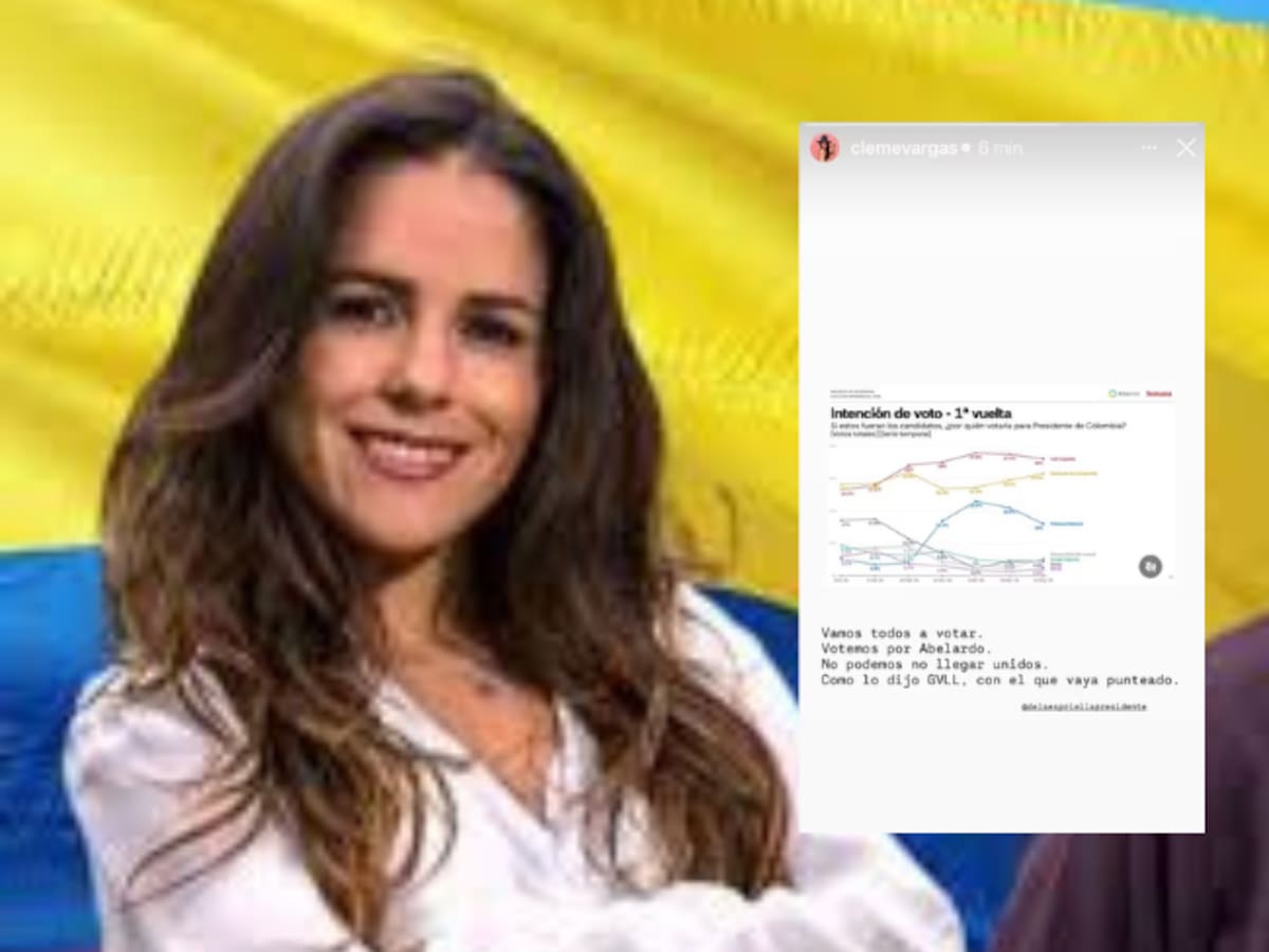 Clemencia Vargas hizo público su respaldo a Abelardo de la Espriella en redes sociales