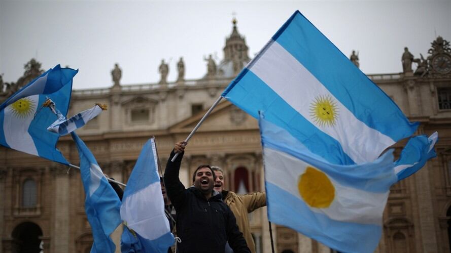 Bandera de Argentina imagen de referencia. Foto: Getty Images