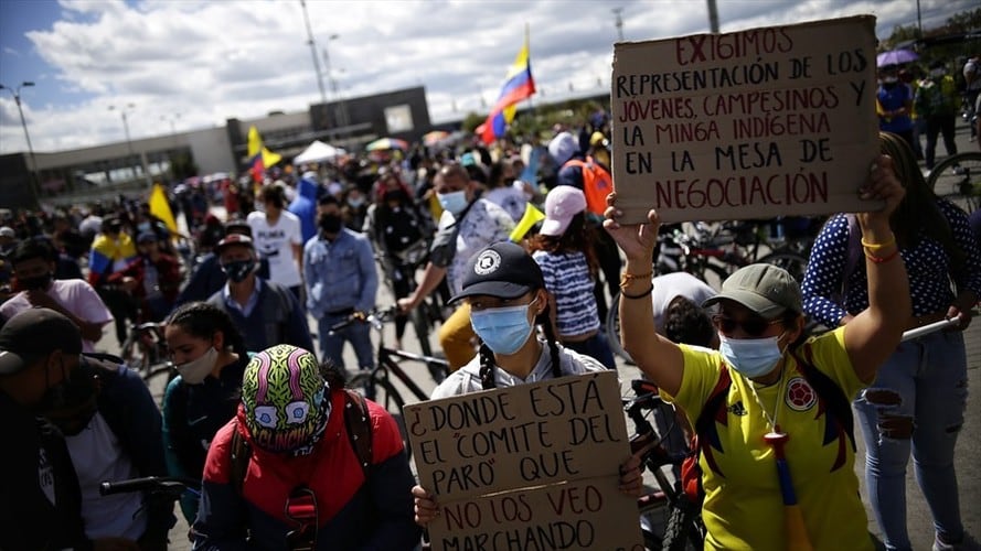 Advierten demanda si el gobierno modifica unilateralmente decreto sobre protestas. Foto: Colprensa