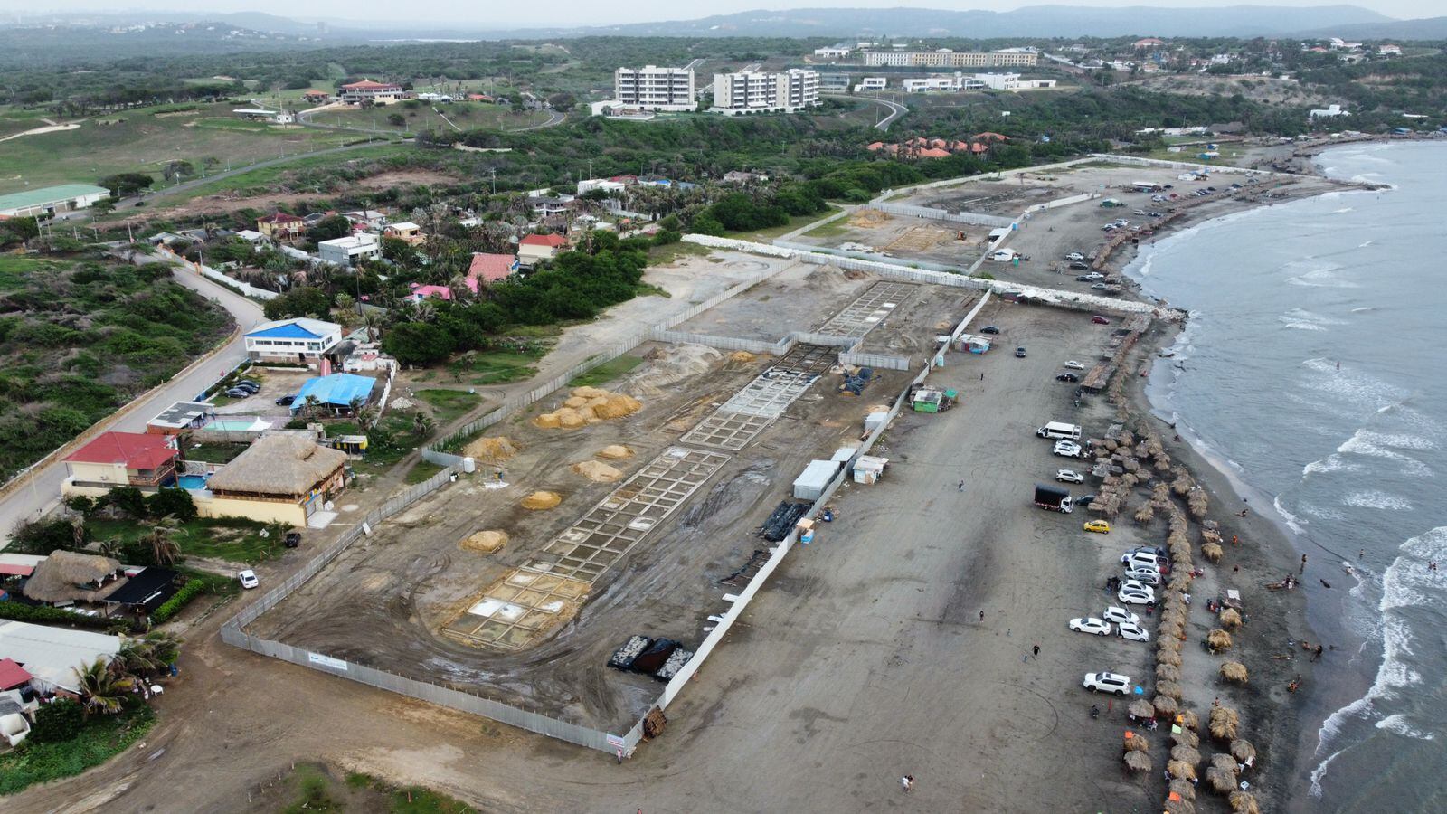 Las obras también estarían provocando inundaciones. Foto: Suministrada/ Veeduría Pro Sabanilla.