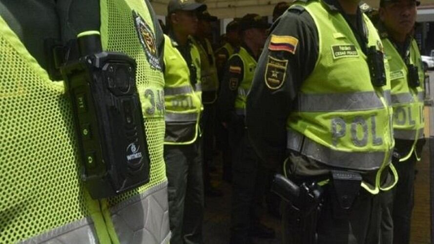 Abren proceso disciplinario contra un policía en Cúcuta por uso de la fuerza. Foto: Colprensa