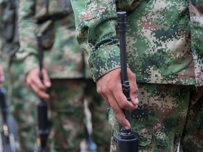 Soldados colombianos imagen de referencia. Foto: Getty Images
