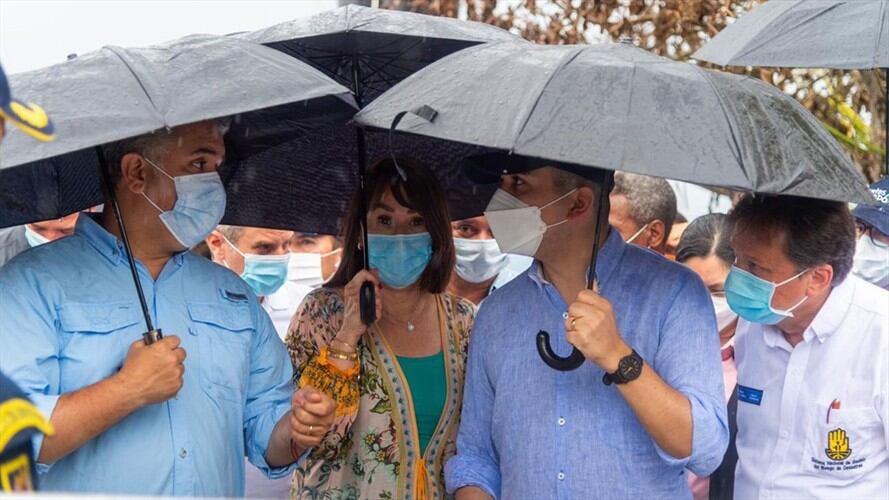 Se avanzará en el proyecto para construir un hospital de segundo nivel en Providencia. Foto: Presidencia
