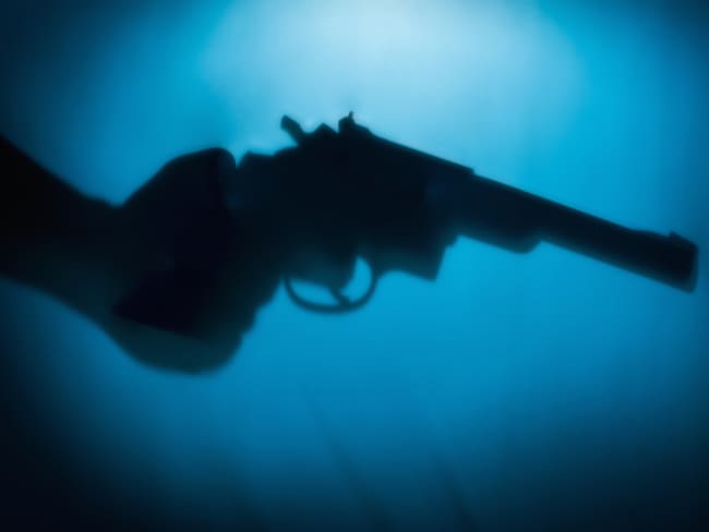 Imagen de referencia amenaza con arma de fuego. Foto: Getty Images.