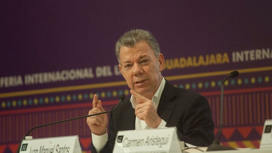 Hay que seguir remando: Juan Manuel Santos. Foto: Getty Images