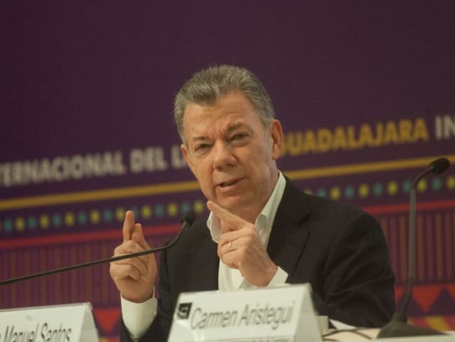Hay que seguir remando: Juan Manuel Santos. Foto: Getty Images