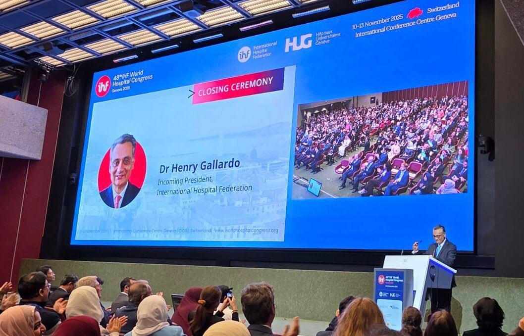 Un colombiano asumió la presidencia mundial de la International Hospital Federation. Foto: Suministrada.