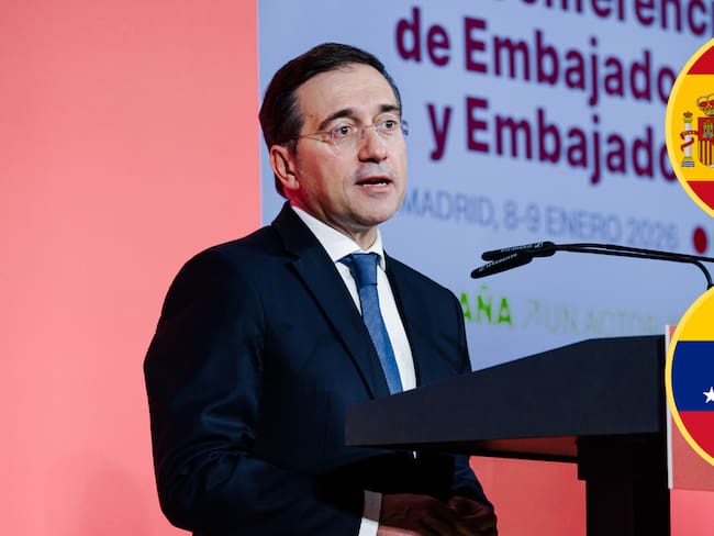 El ministro de relaciones exteriores de España, José Manuel Albares. FOTO: Carlos Lujan/Europa Press via Getty Images