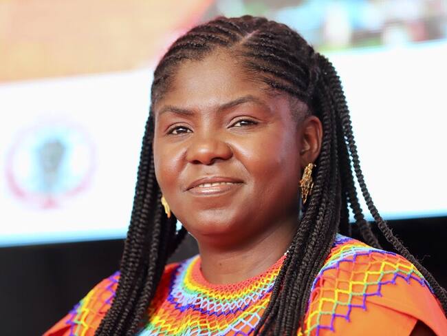 La vicepresidenta de Colombia Francia Márquez.