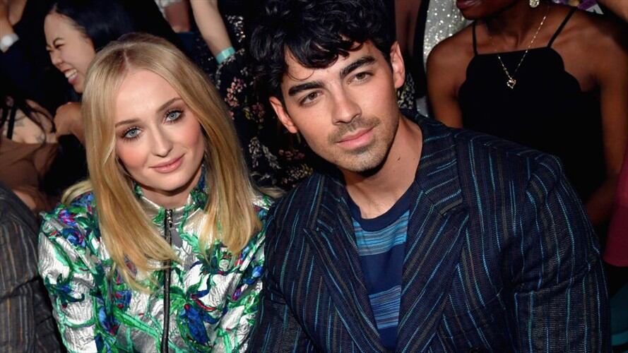 Joe Jonas y Sophie Turner. Foto: Getty Images