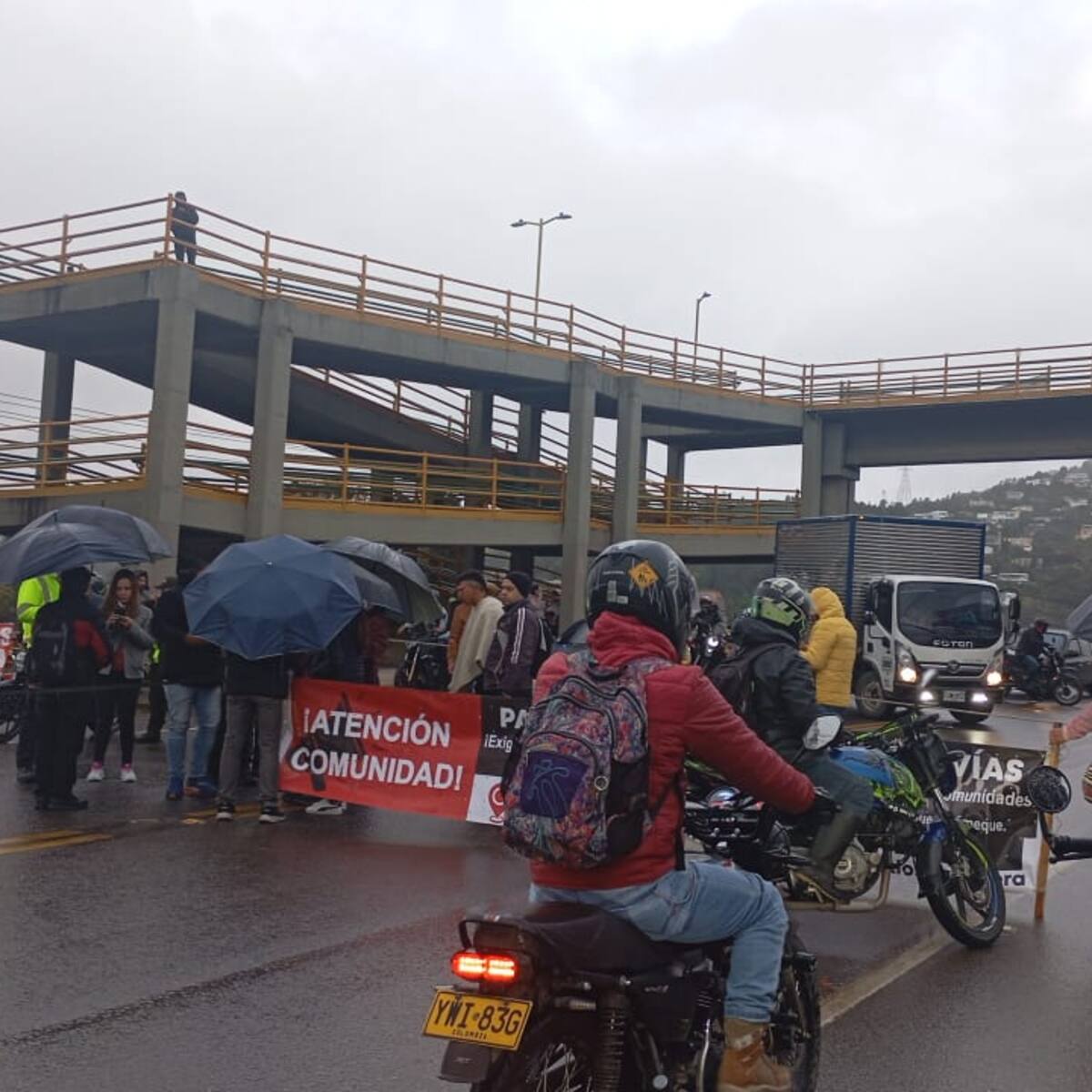 “Son más de 11 años sin una solución en ese corredor vial”: Alcalde de La Calera por manifestaciones