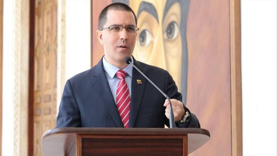 Jorge Arreaza, canciller de Venzuela. Foto: Agencia Anadolu