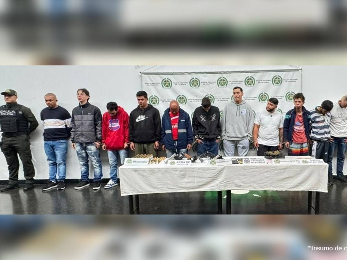 Fiscalía judicializó a 12 integrantes de ‘La 260′, red criminal de secuestros extorsivos en Medellín