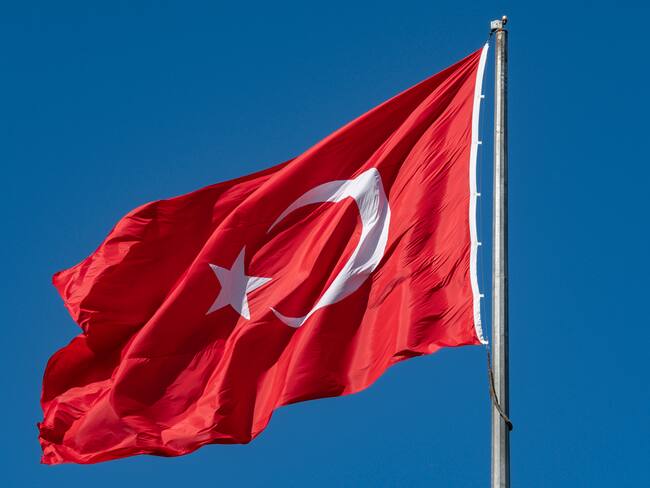 Bandera Turquía. Foto: Getty Images.