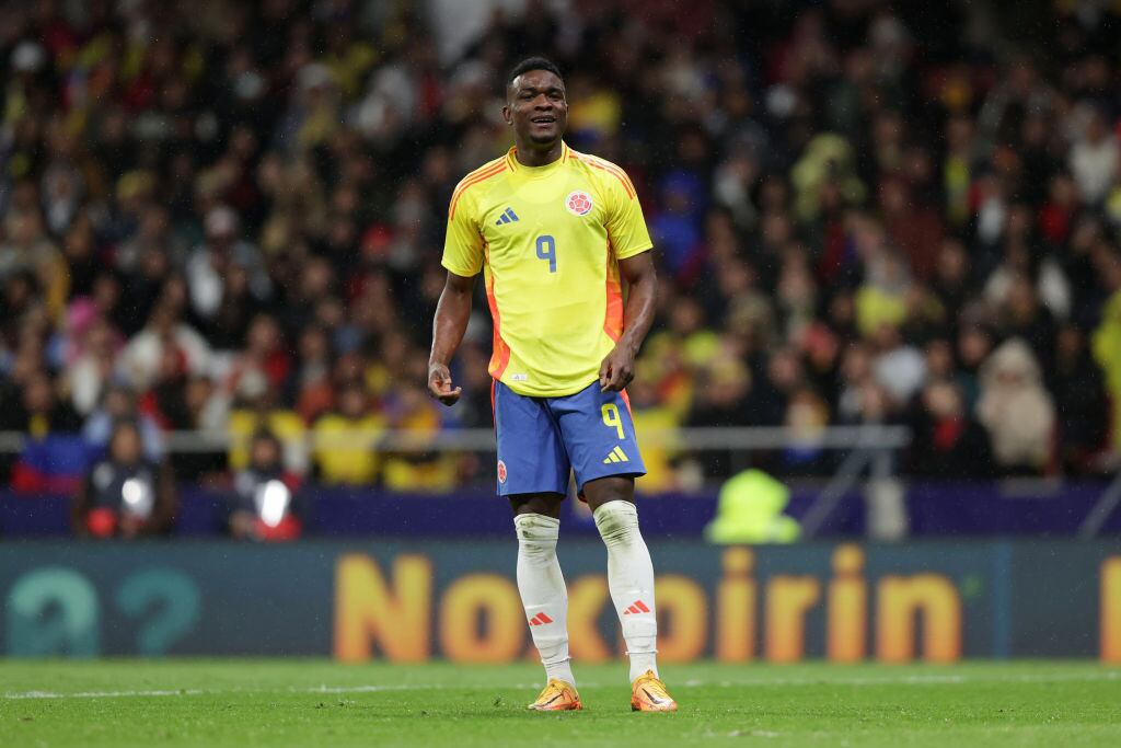 Jhon Cordoba. Foto Gonzalo Arroyo Moreno/Getty Images