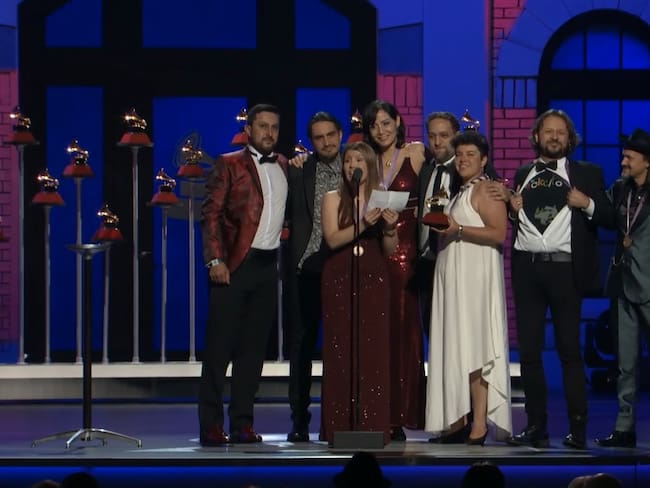 La banda colombiana &#039;Tú Rockcito&#039; se llevó el galardón a “Mejor Álbum de Música Latina para Niños&quot;.