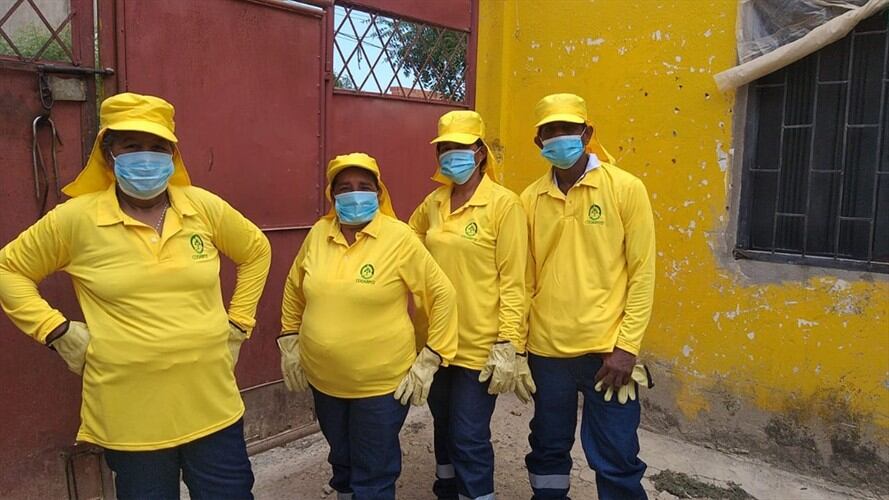 Esta iniciativa formalizó cerca de 24 asociaciones en torno al reciclaje que agrupan a 2.100 recicladores de la Costa Caribe. Foto: