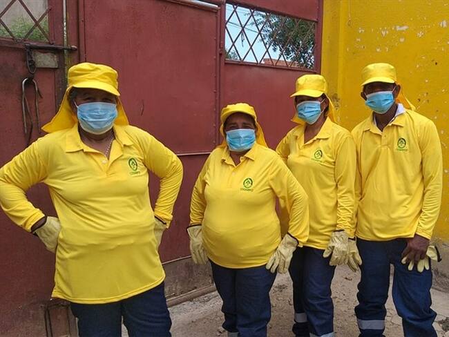 Esta iniciativa formalizó cerca de 24 asociaciones en torno al reciclaje que agrupan a 2.100 recicladores de la Costa Caribe. Foto: