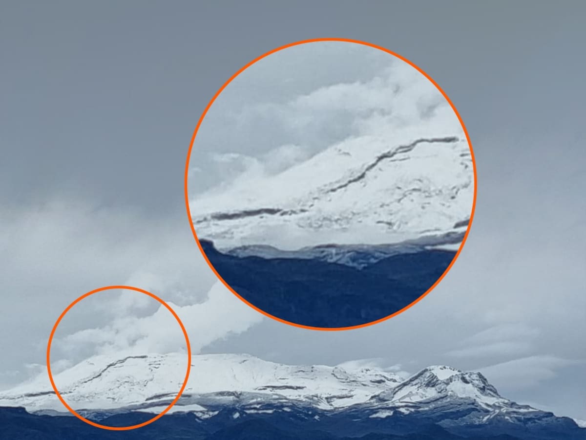 ¿Qué significa la supuesta grieta en el volcán Nevado del Ruiz?
