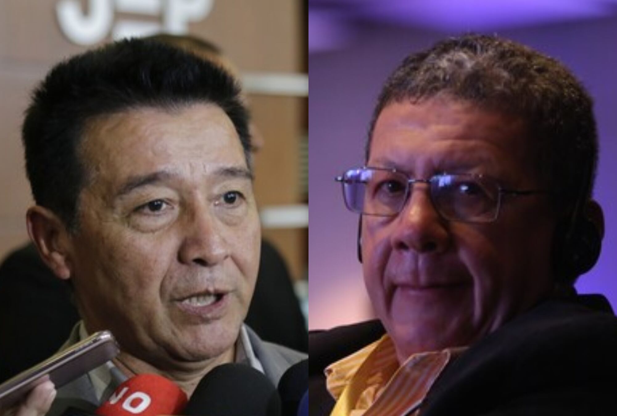 Pacho Chino y Pablo Catatumbo. Foto: (Colprensa - Álvaro Tavera) / (Colprensa - Álvaro Tavera)