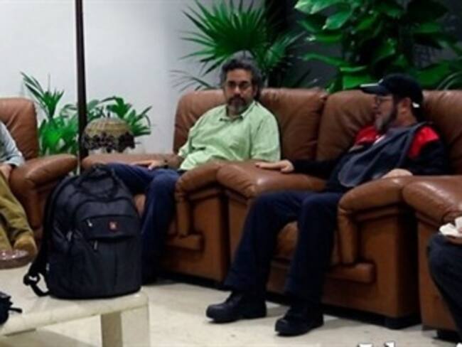 El líder de Farc, Timoleón Jiménez alias Timochenko, se encuentra en La Habana para un histórico encuentro con el presidente Juan Manuel Santos, en el que anunciarán un acuerdo sobre justicia transicional. Foto: Colprensa.