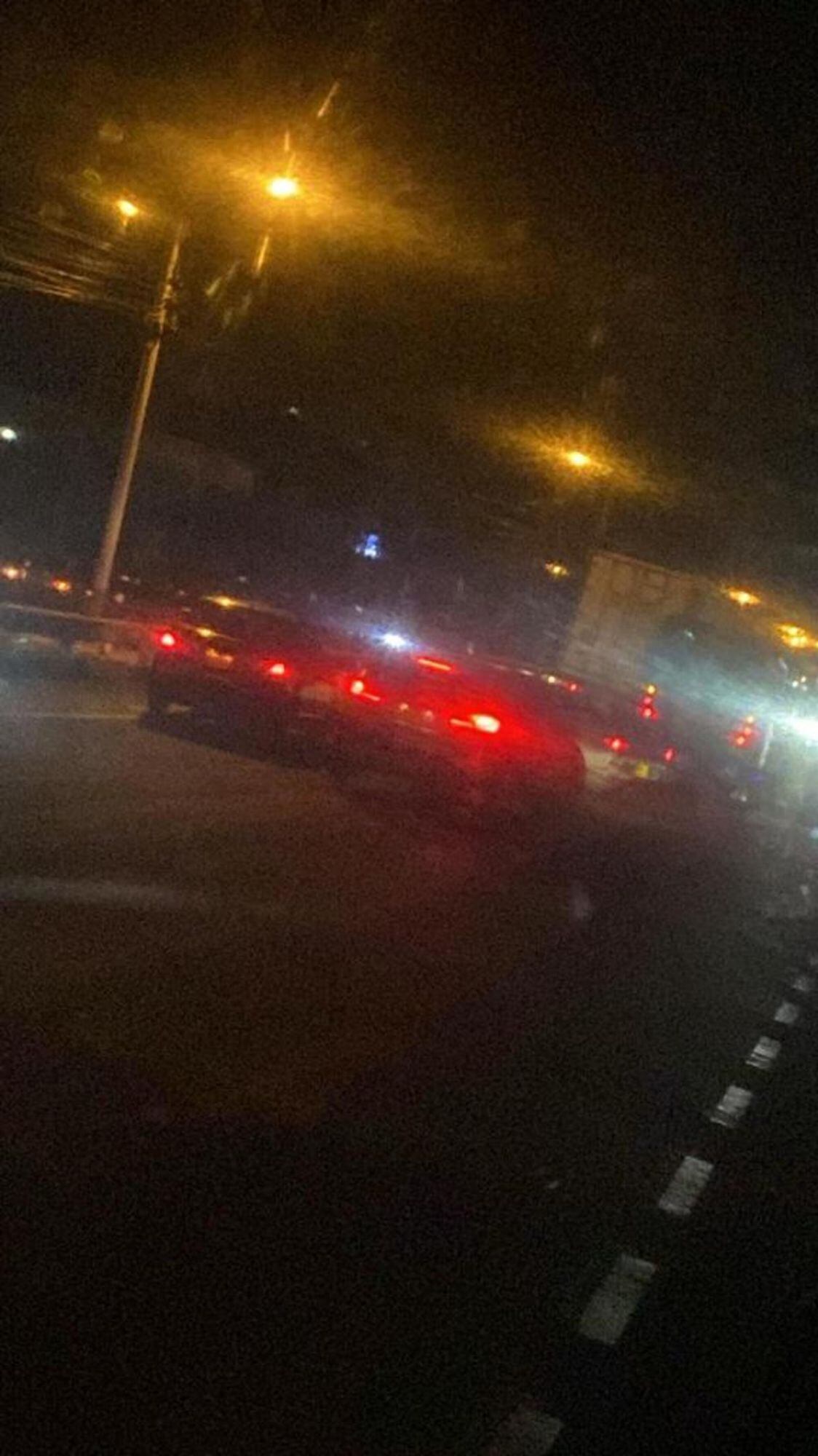 Movilización en la Bomba Zuca/ Cortesía