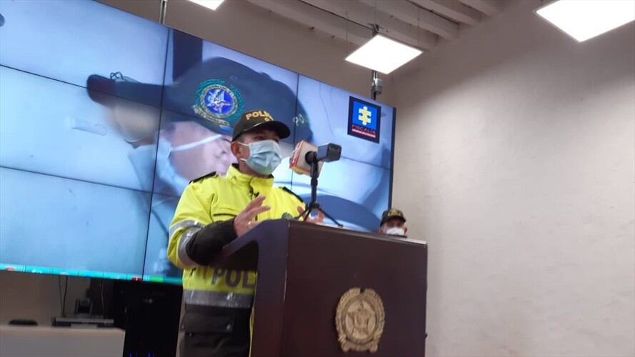 El Gaula de la Policía de Boyacá, el Esmad y miembros del Inpec.  . Foto: W