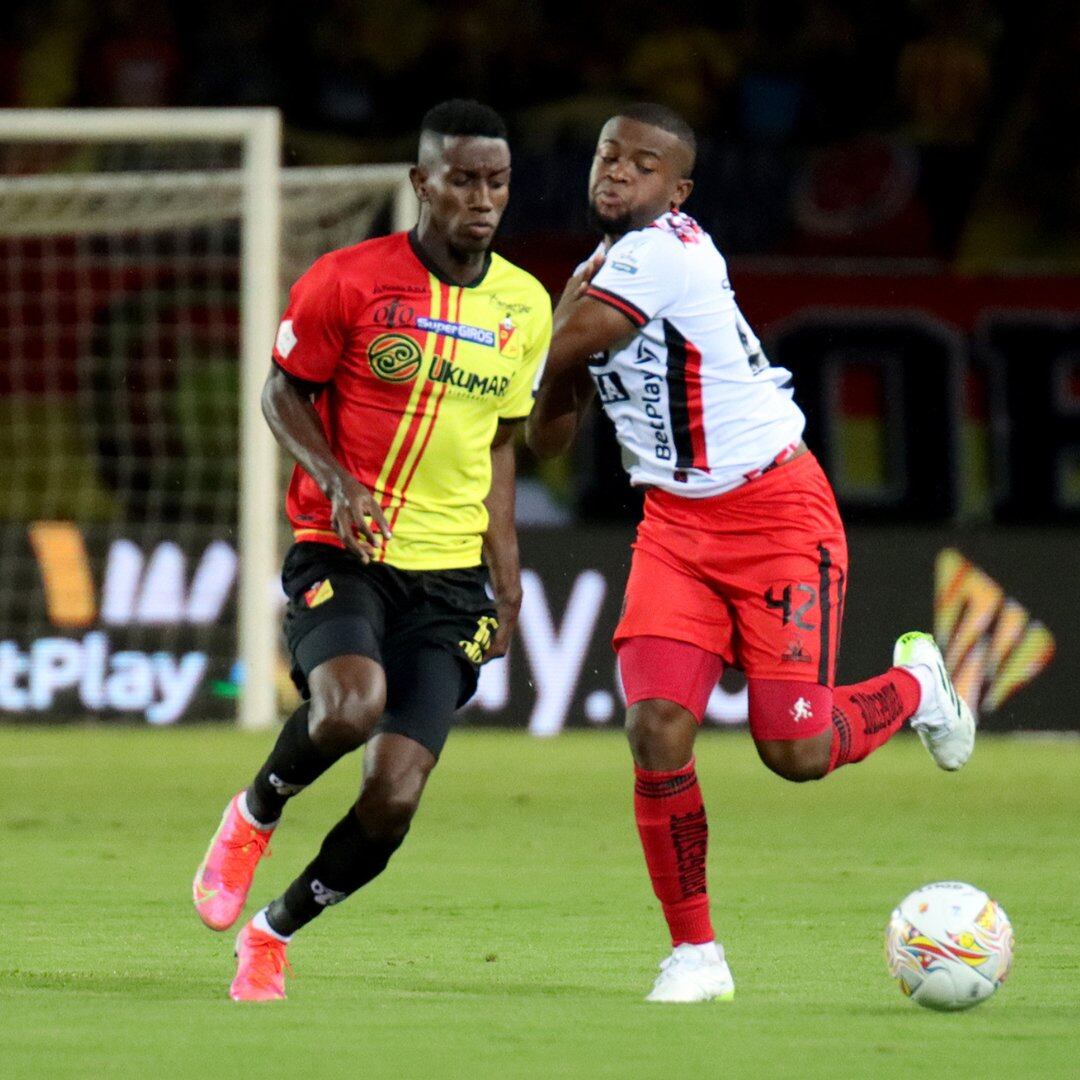América de Cali sigue en racha: derrotó 4-2 al Deportivo Pereira. Foto: Dimayor.