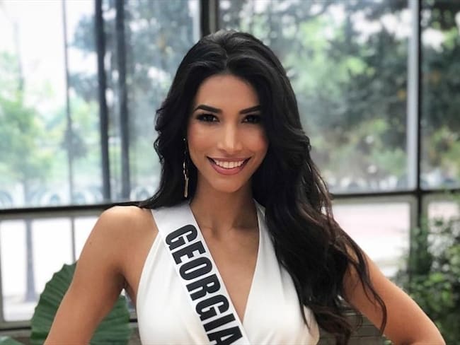 La colombiana que representó a Miss Georgia en el concurso de belleza &quot;Miss USA&quot;