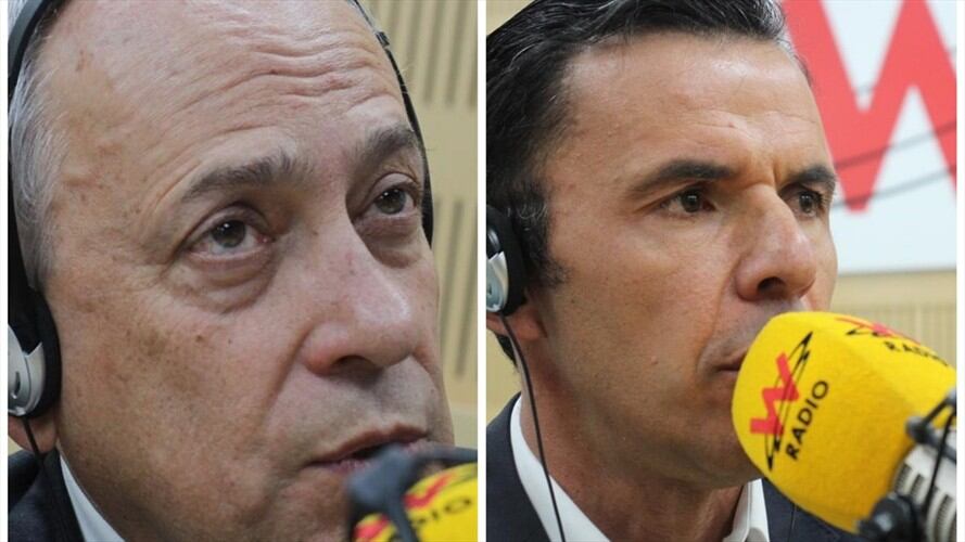 José Obdulio Gaviria y Guillermo Rivera debatieron sobre las historias que cuenta el expresidente Juan Manuel Santos en su libro "La batalla por la paz".. Foto: W Radio
