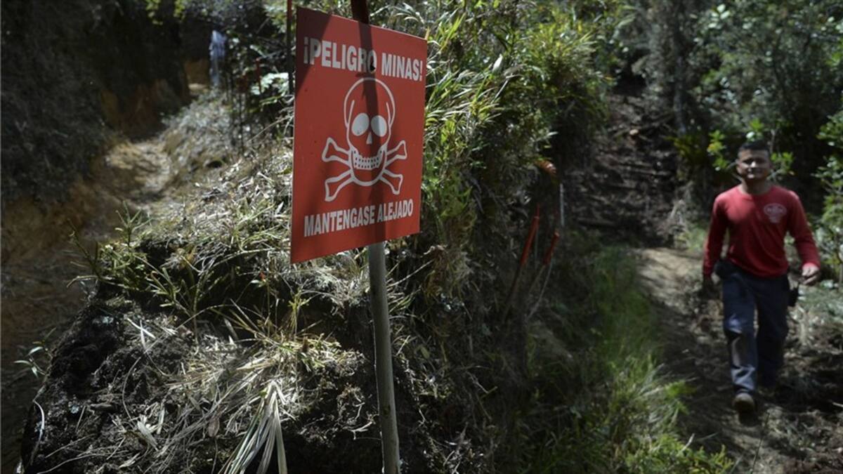 Hallan campo minado en el Catatumbo