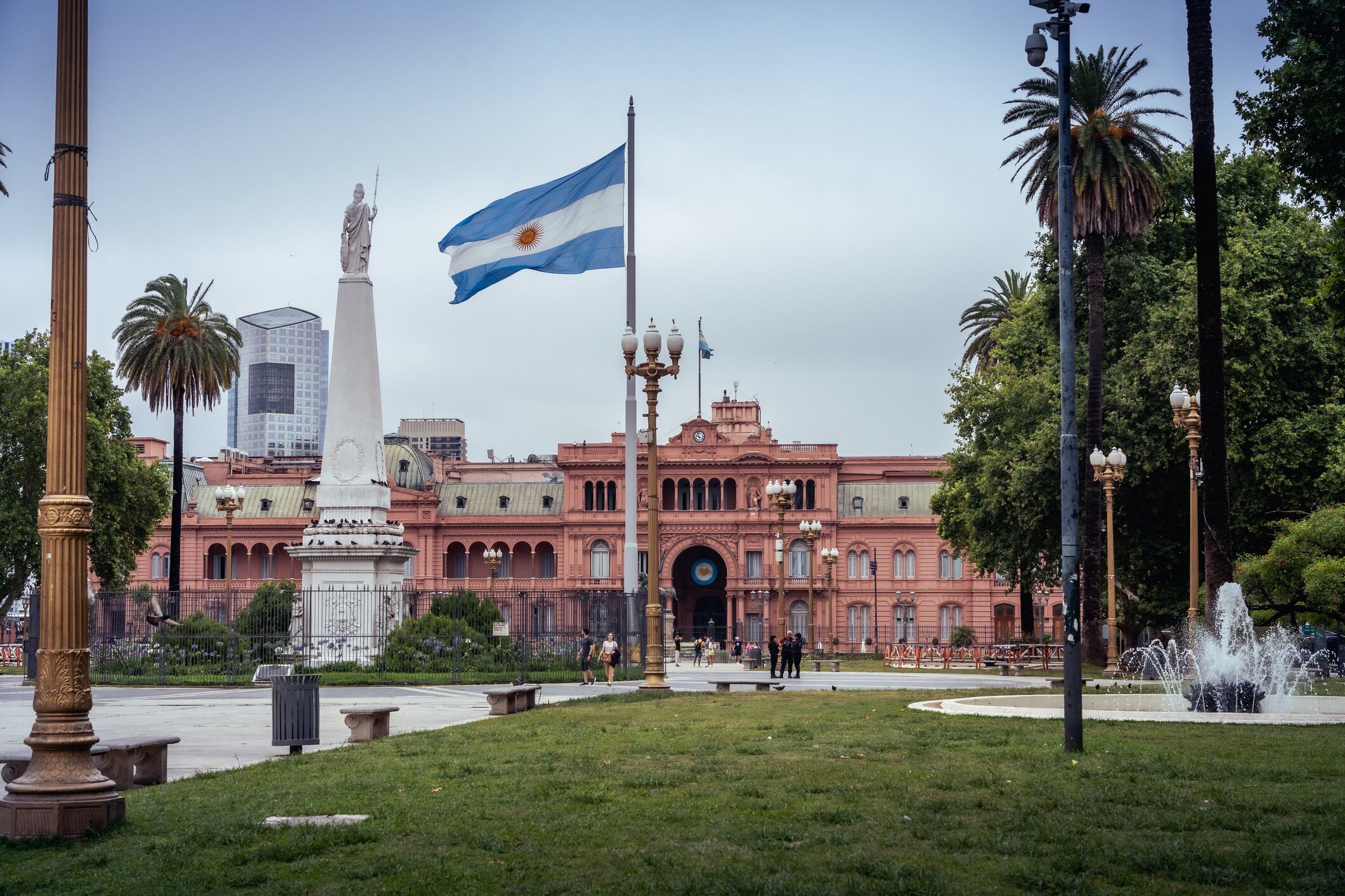 Casa Rosada at Plaza de Mayo in Buenos Aires, Argentina. I Foto: Getty Images.