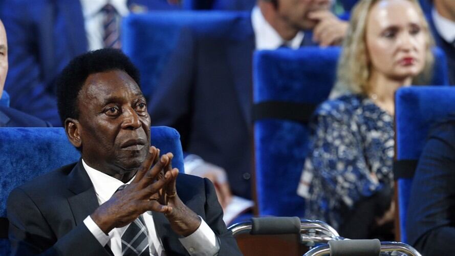 Edson Arantes do Nascimento "Pelé", de 81 años y para muchos el mejor futbolista de la historia. Foto: Associated Press - AP