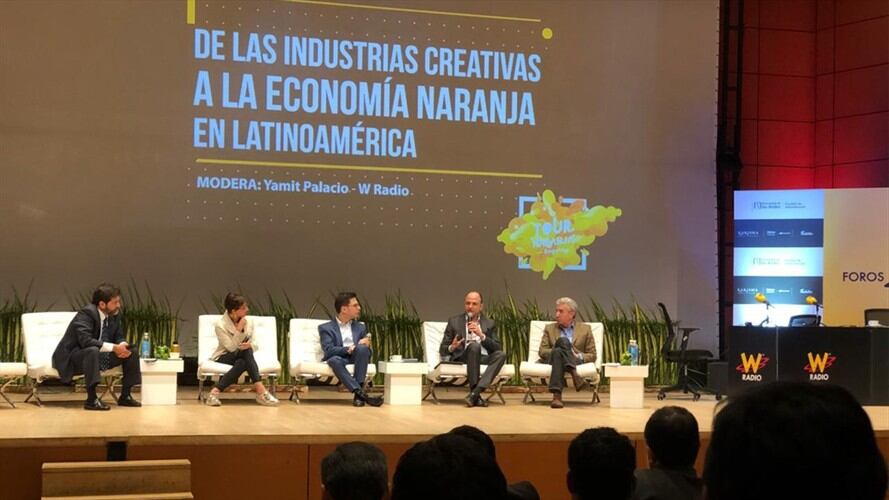 Tour Naranja W Radio - Uniandes. Foto: