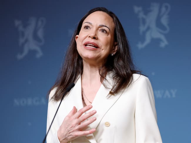 Maria Corina Machado. Foto: Odd ANDERSEN / AFP)