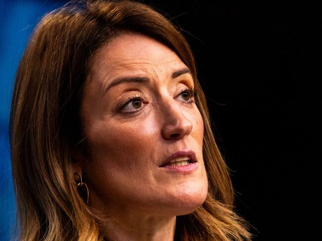 Roberta Metsola. I Foto: MARTIN BERTRAND/Hans Lucas/AFP via Getty Images.