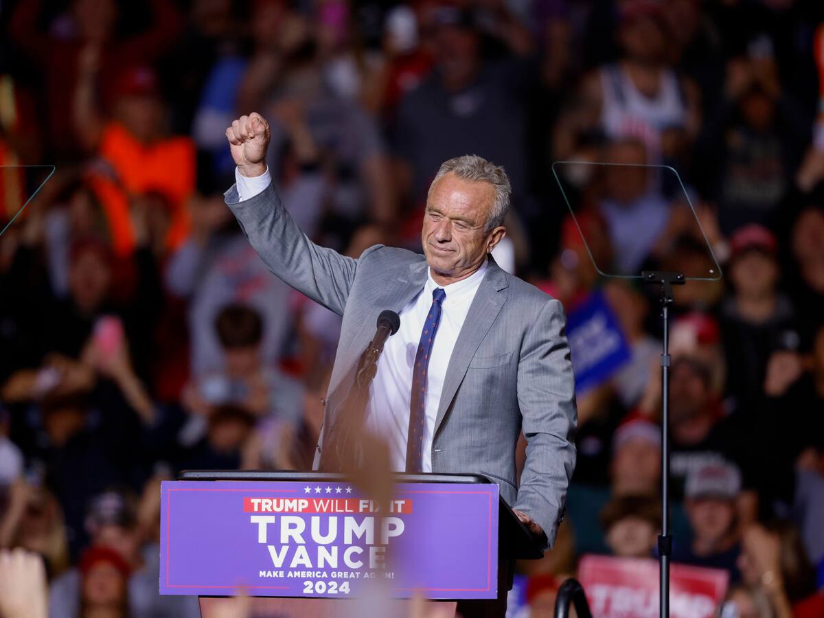 Trump nombró a Robert F. Kennedy Jr. como su secretario de Salud
