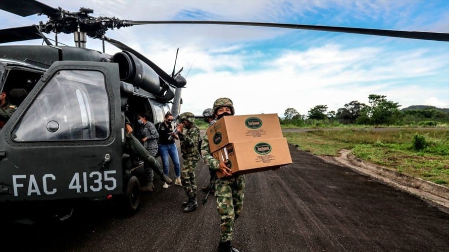 Ayuda humanitaria de Colombia a Honduras / imagen de referencia. Foto: Getty Images