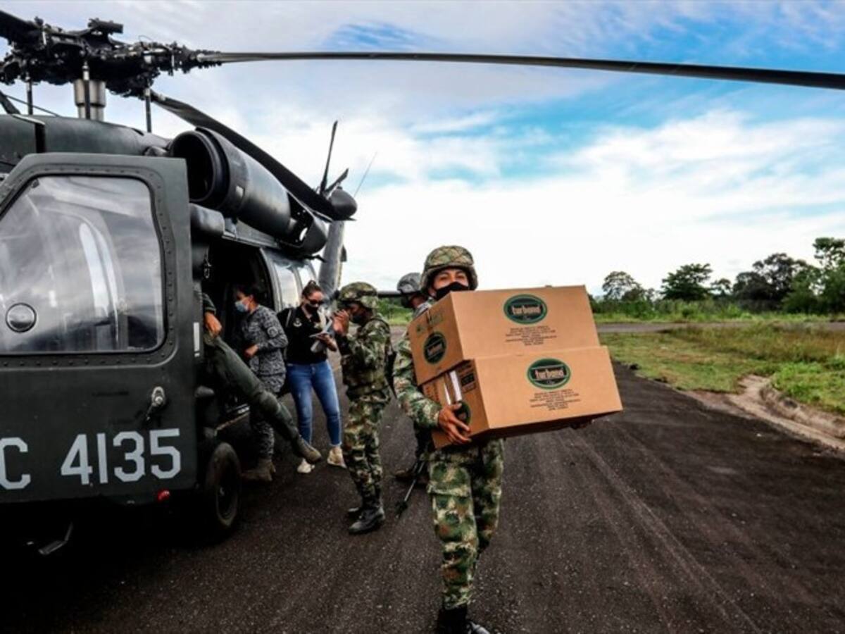 Fuerza Aérea Colombiana cumplirá misión humanitaria en Honduras por huracán ETA