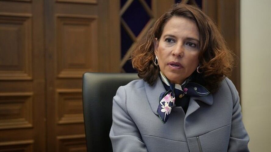 La Ministra del Interior, Nancy Patricia Gutiérrez. Foto: Colprensa