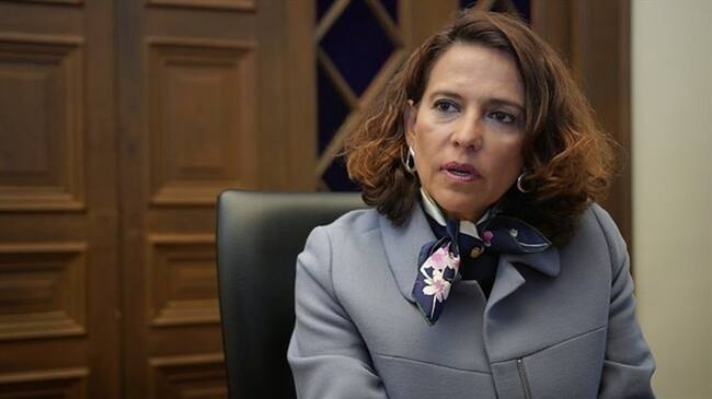 La Ministra del Interior, Nancy Patricia Gutiérrez. Foto: Colprensa