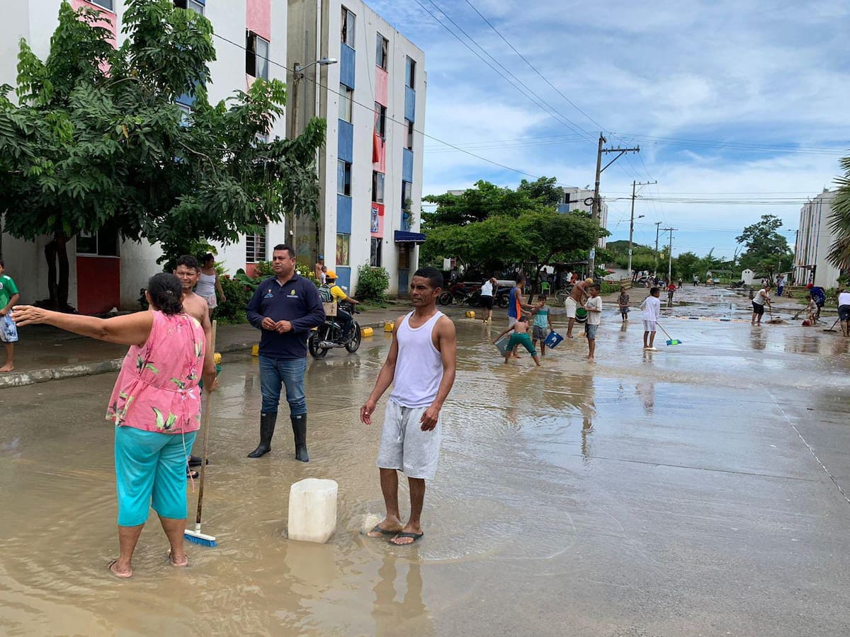 Fuertes lluvias generaron emergencia en más de siete barrios de Montería