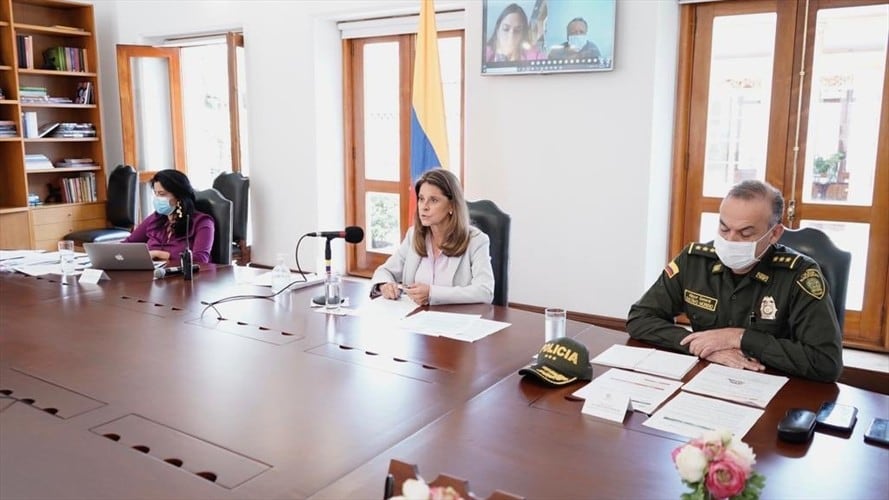 Para enfrentar los casos de violencia contra la mujer en el país, Ramírez anunció que esta problemática será abordada como un tema de seguridad nacional. Foto: Vicepresidencia