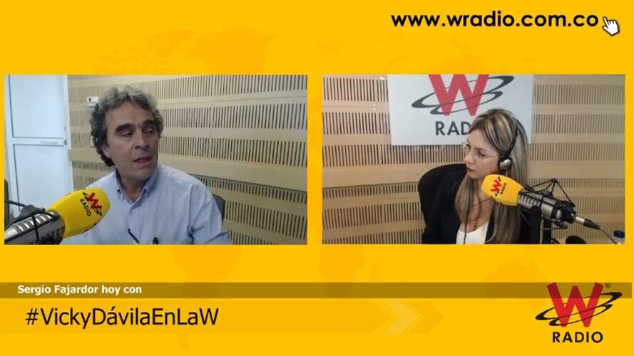 Sergio Fajaro y los impuestos en Colombia. Foto: W Radio